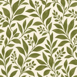 DEMO - Curtains - Botanical Olive
